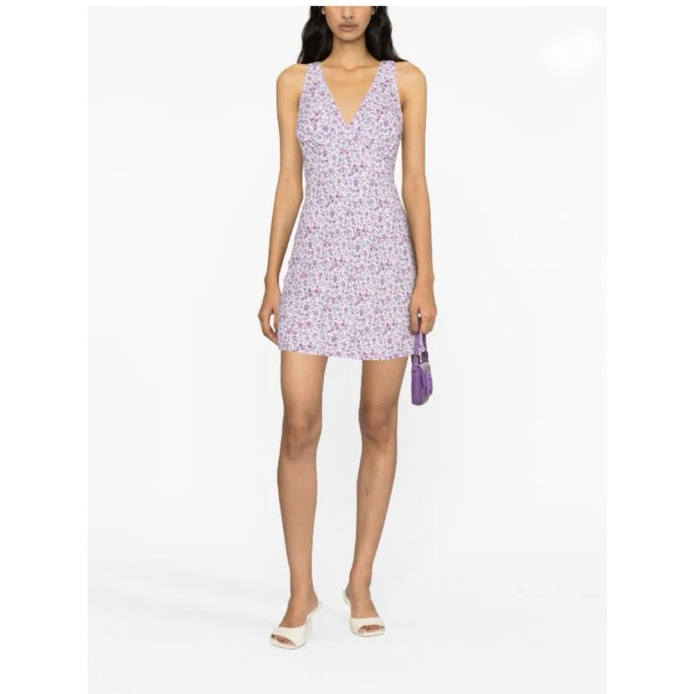 Reformation Calix floral print minidress Size Small
